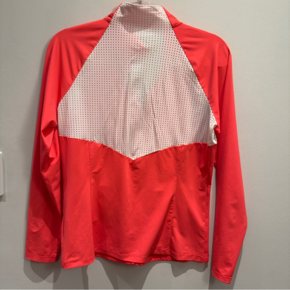 Titleist Vibrant Orange Zip Up Jacket Size Large Women’s - Picture 2 of 7